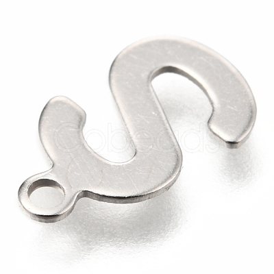 Non-Tarnish 201 Stainless Steel Charms STAS-C021-06P-S-1