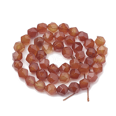 Natural Carnelian Beads Strands X-G-S332-6mm-005-1