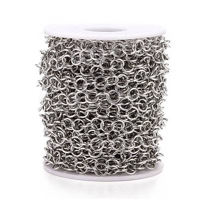 Tarnish Resistant 304 Stainless Steel Rolo Chains CHS-F011-08D-P-1