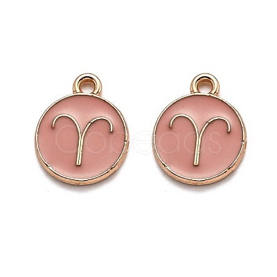 Alloy Enamel Pendants ENAM-S124-01B-11A-1