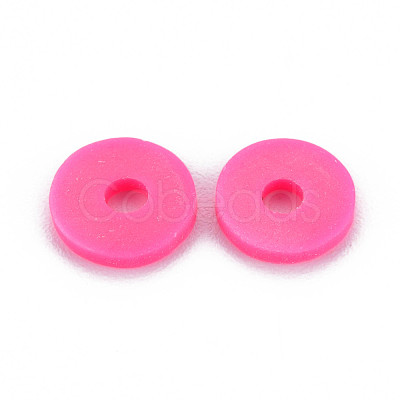 4 Colors Handmade Polymer Clay Beads CLAY-N011-032-34-1