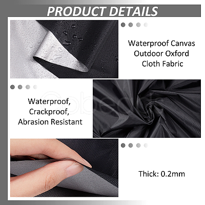 Waterproof Canvas Outdoor Oxford Cloth Fabric AJEW-WH0348-168B-1