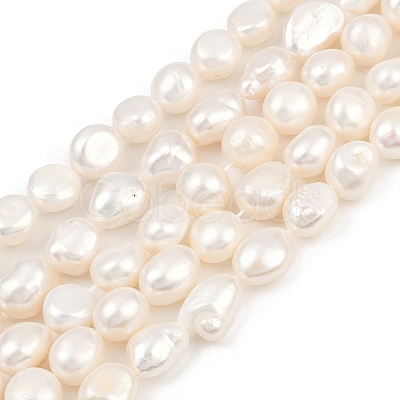 Natural Cultured Freshwater Pearl Beads Strands PEAR-P064-20L-05A-1