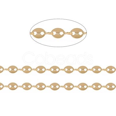 Brass Link Chains X-CHC-I034-03G-1