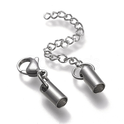 Tarnish Resistant 304 Stainless Steel Curb Chain Extender STAS-K195-29P-04-1