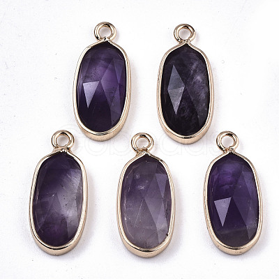 Natural & Synthetic Mixed Gemstone Pendants G-N326-45-1