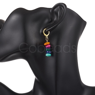 Brass Hoop Earrings EJEW-JE06970-02-1