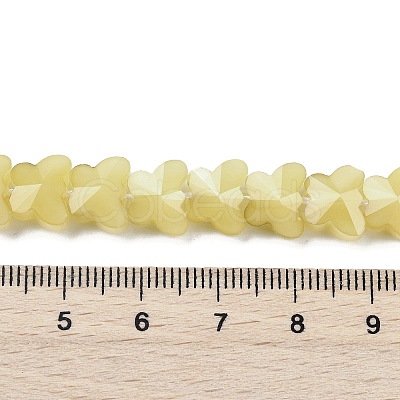 Imitation Jade Glass Beads Strands EGLA-L045-I-A04-1