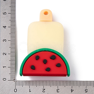 Ice Cream PVC Plastic Pendants KY-S172-05D-1