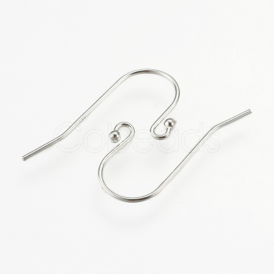 925 Sterling Silver Earring Hooks STER-K037-011-1
