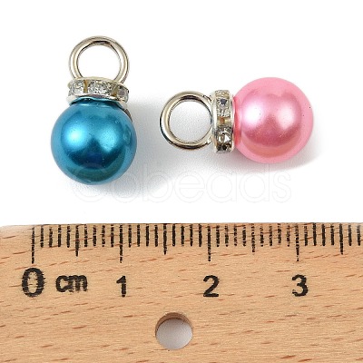 ABS Plastic Imitation Pearl Pendants KY-XCP0001-39-1