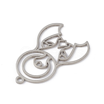 Non-Tarnish 201 Stainless Steel Pendants LS-STAS-K250-03P-1