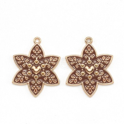 Alloy Enamel Pendants ENAM-E569-15-1