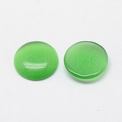 Cat Eye Cabochons CE-J002-8mm-02-1