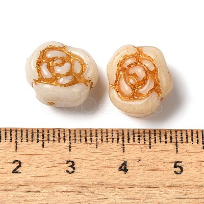Opaque Lampwork Beads LAMP-P065-02B-15-1