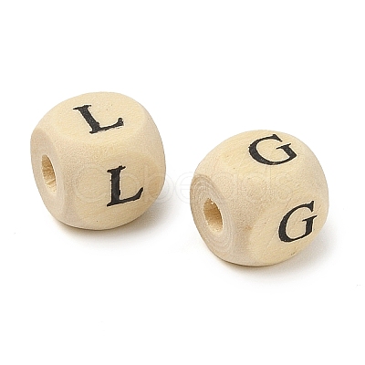 Natural Wood Beads WOOD-XCP0001-95-1