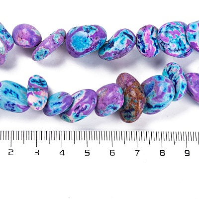 Natural Imperial Jasper Beads Strands G-B083-C01-01-1