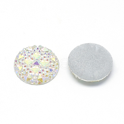 Resin Cabochons CRES-Q192-20mm-10AB-1