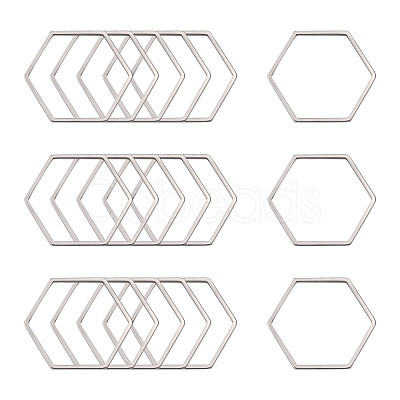 Tarnish Resistant 304 Stainless Steel Linking Ring X-STAS-S079-24A-1