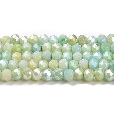 Ombre Effect Dyed Glass Beads Strands GLAA-C023-02-C13-1
