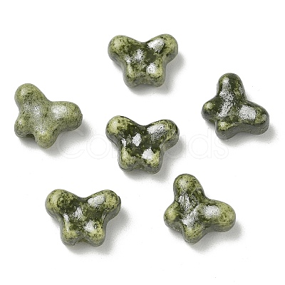 Vintage Handmade Porcelain Beads PR-CBA4F13-K07-1