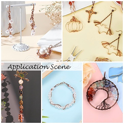Copper Jewelry Wire CWIR-CW0.5mm-13-1