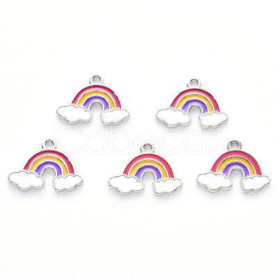 Alloy Enamel Pendants LS-ENAM-N054-011B-P-1