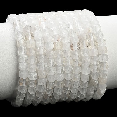 Natural Quartz Crystal Beads Strands GG-CBAB953-A01-4mm-1