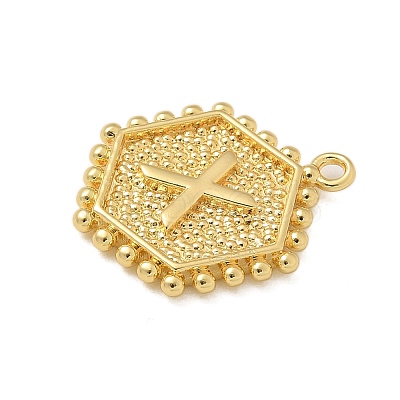Brass Pendants KK-B126-01G-X-1