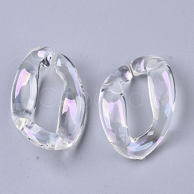 Transparent Acrylic Linking Rings PACR-R246-056-1