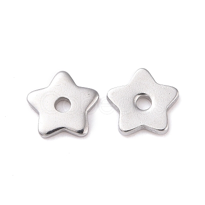 Non-Tarnish 304 Stainless Steel Beads STAS-D185-02P-01-1