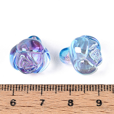Electroplate Transparent Acrylic Beads LS-PACR-CJC0008-08E-1