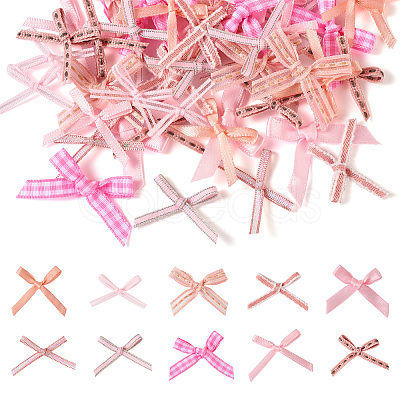 Handmade Polyester Bowknots Ornament Accessories AJEW-TAC0014-11A-1