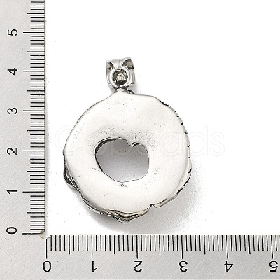 304 Stainless Steel Pendants STAS-M336-02D-AS-1