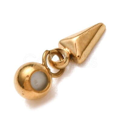 304 Stainless Steel Charms CU-CBAB6EC-17G-1