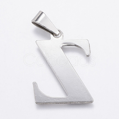Tarnish Resistant 304 Stainless Steel Pendants STAS-F106-95P-Z-1