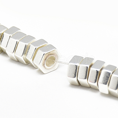 Electroplate Non-magnetic Synthetic Hematite Beads Strands G-Q465-32S-1