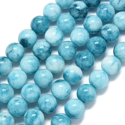 Natural Malaysia Jade Beads Strands G-B165-C09-12mm-1