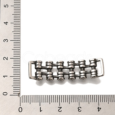 304 Stainless Steel Connector Charms STAS-G350-42AS-1