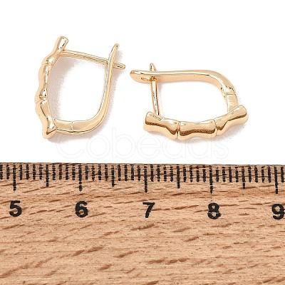 Brass Hoop Earrings for Women KK-CBACA55-09G-1
