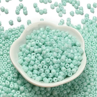 Baking Paint Pearlized Glass Seed Beads SEED-C001-04A-02-1
