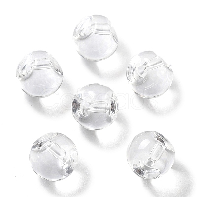 Transparent Acrylic Beads OACR-U005-08B-1