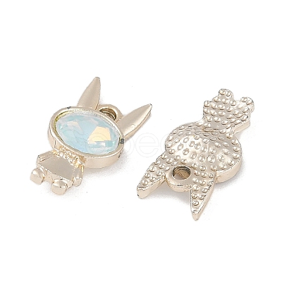 UV Plating Alloy Pendants FIND-M018-30KCG-1