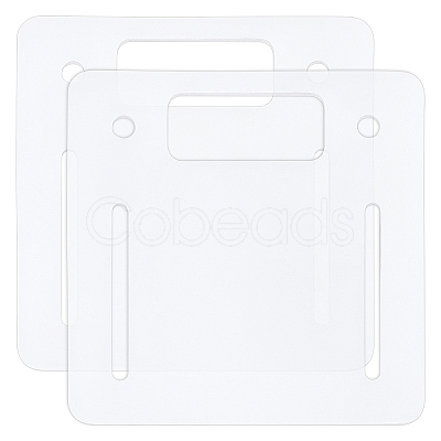 Plastic Card Holder AJEW-WH0473-36A-1
