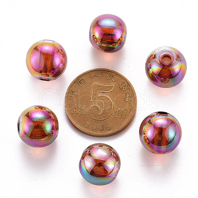Transparent Acrylic Beads MACR-S370-B12mm-765-1