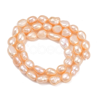 Natural Cultured Freshwater Pearl Beads Strands PEAR-P064-20J-03B-1