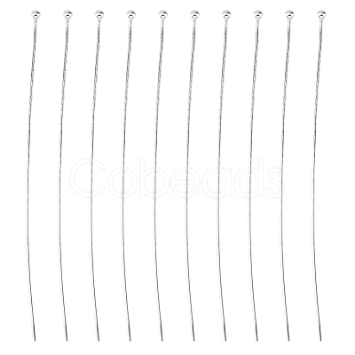200Pcs Brass Ball Head Pins FIND-DC0004-75-1