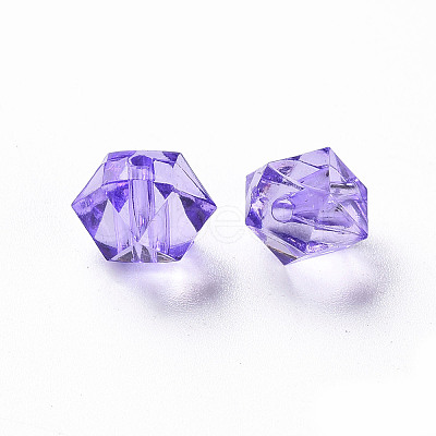 Transparent Acrylic Beads X-TACR-S154-15B-47-1