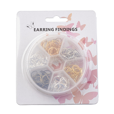 Brass Leverback Earring Findings KK-JP0010-07-1