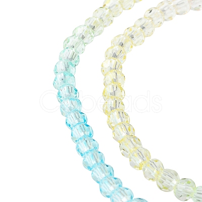Transparent Glass Beads Strands GLAA-YW0001-59A-1